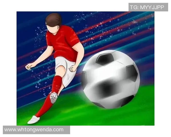 足球明星在绿茵场上挥洒汗水的精彩瞬间插画作品展示